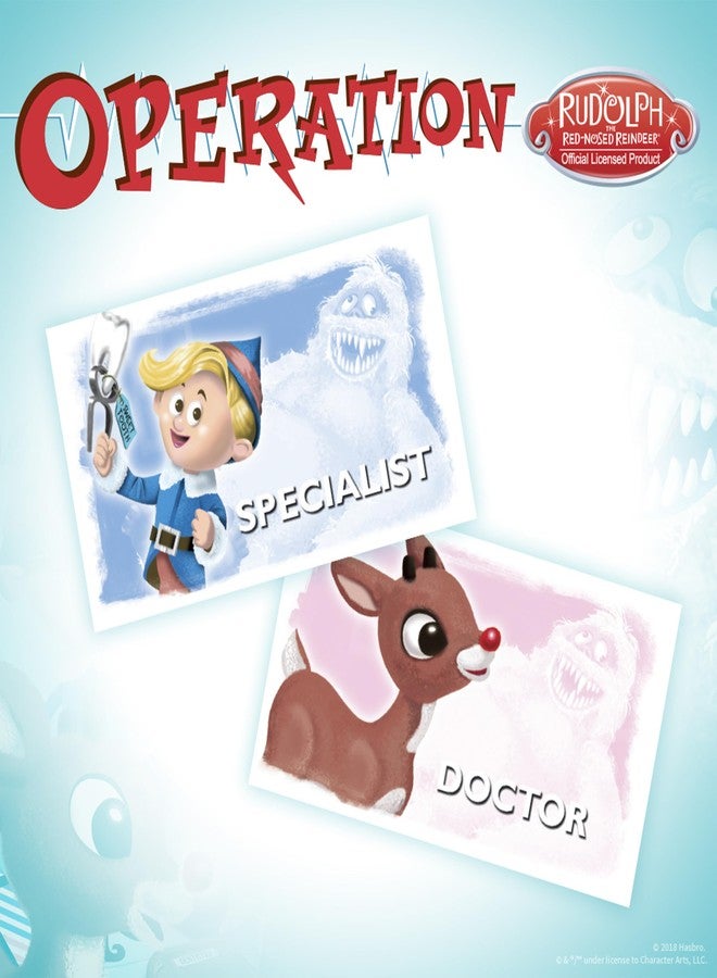 Operation Rudolph The Red Nosed Reindeer | Classic Electronic Board Game | Featuring Bumble The Abominable Snow Monster | Island of Misfit Toys from The Claymation Film - Image 2